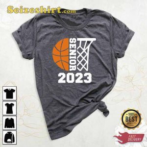 Senior Basketball 2023 Crewneck T-shirts