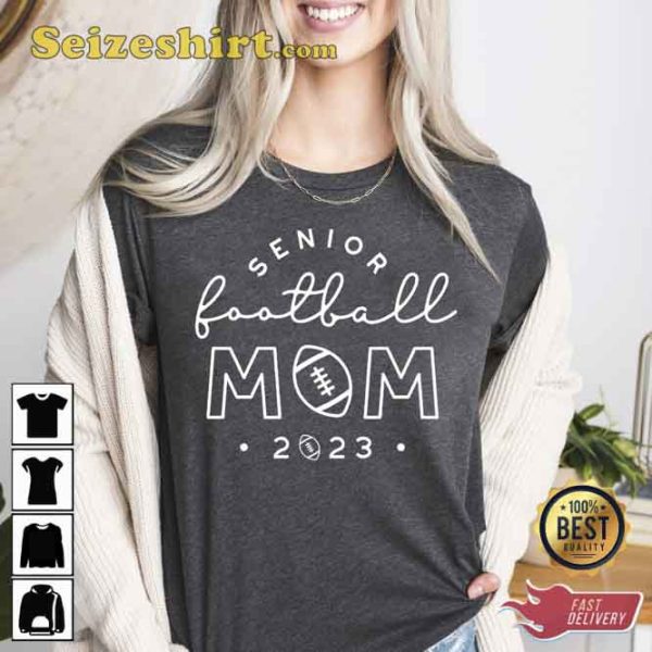 Senior Football Mom 2023 Unisex T-Shirt