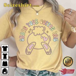 Shake Your Cotton Tail Easter Graphic Tee Shirt