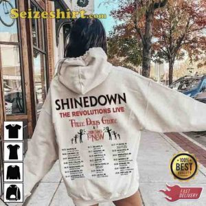 Shinedown Band The Revolutions Live 2023 Shirt