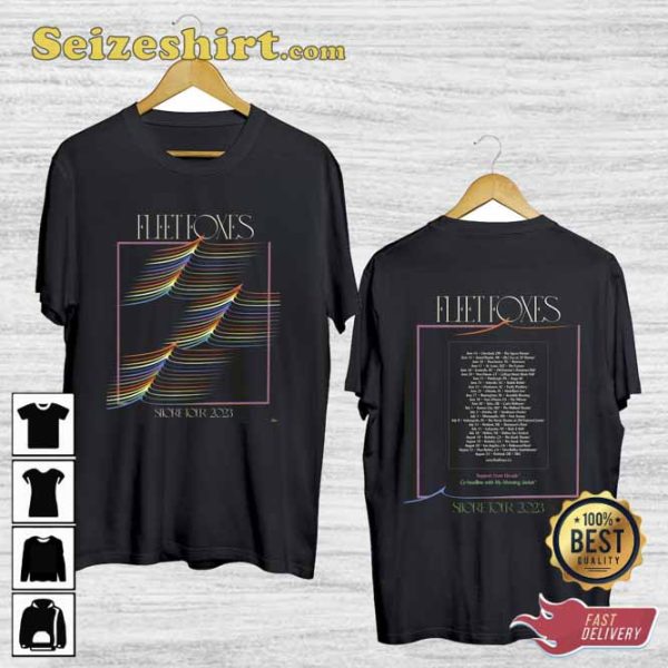 Shore Tour 2023 Fleet Foxes T-shirt