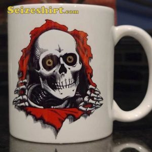 Skull Powell Peralta Ceramic Coffee Mug