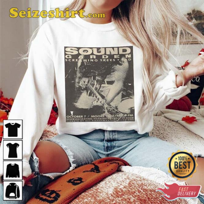 Sound Garden Music Rock Concert Vintage Shirt