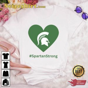 Spartan Strong Heart Unisex T-Shirt