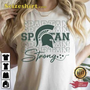 Spartan Strong MSU Unisex Trending Tee Shirt