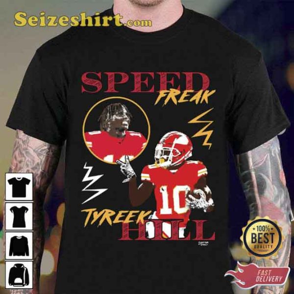 Speed Freak Tyreek Hill Carton Unisex T-Shirt