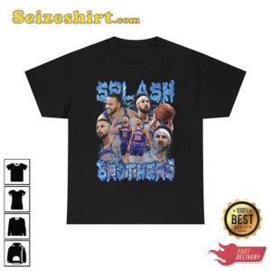 Splash Brothers T-Shirt Stephen Curry Klay Thompson GSW Golden State Shirt