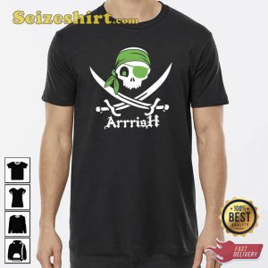 St Patricks Day Arrish Irish Pirate Shirt