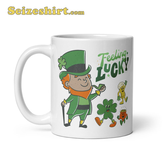 St Patricks Day Feeling Lucky Mug