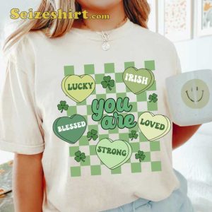 St Patrick's Day Heart Lucky Unisex T-shirt