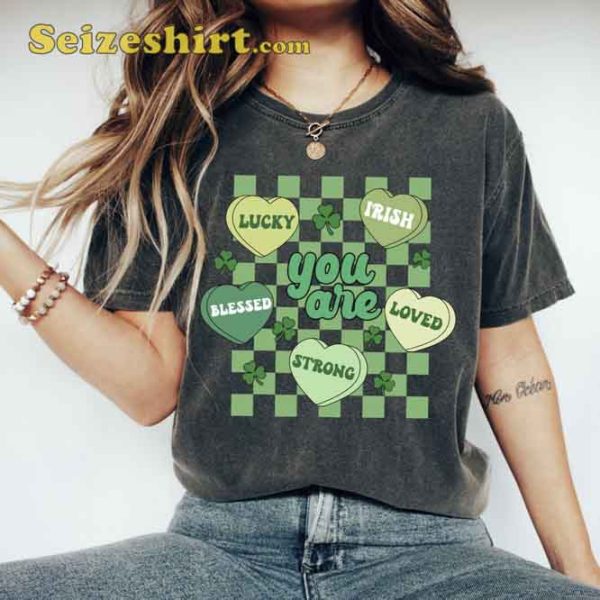 St Patrick’s Day Heart Lucky Unisex T-shirt