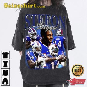 Stefon Diggs Vintage Washed T-Shirt Gift for Fan