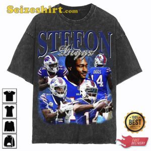 Stefon Diggs Vintage Washed T-Shirt Gift for Fan