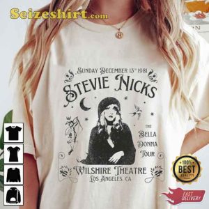 Stevie Nicks Fleetwood Mac Band Tee Shirt For Fan