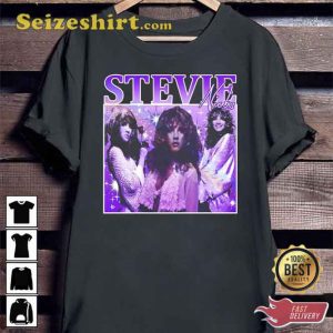 Stevie Nicks Purple Unisex T-shirt