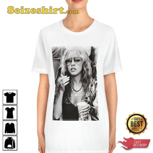 Stevie Nicks Rock Fleetwood Mac Unisex Tee Shirt