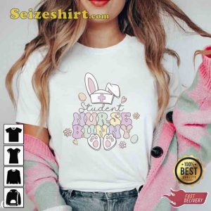 Student Nurse Bunny Easter Cute Shirt