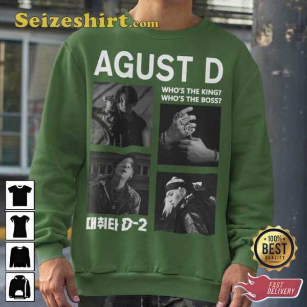 Suga Agust D World Tour Bangtan Shirt