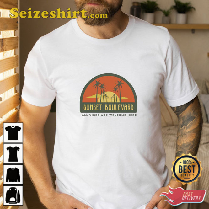 Sunset Boulevard Unisex Summer Lover Shirt