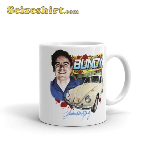 TED BUNDY Beetle Racing Serial Killer True Crime Fan Bug Mug