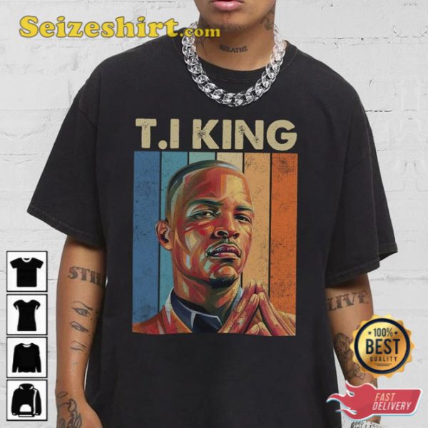 TI King Vintage Graphic Tee Shirt