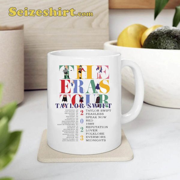 TaySwift The Eras Tour 2023 Mugs