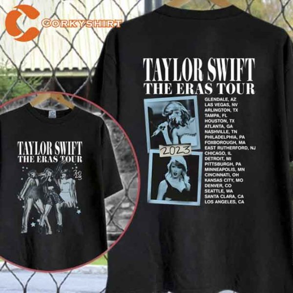 Taylor The Eras Tour 2023 Vintage 90s Shirt