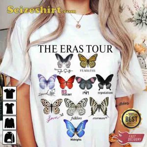 Taylor The Eras Tour Tes Shirts