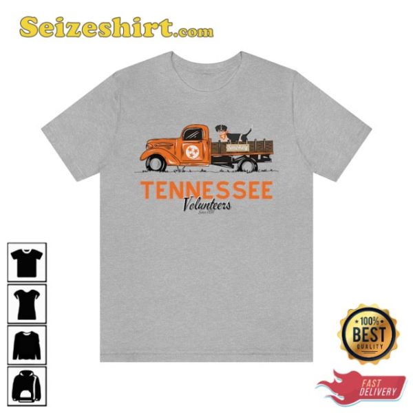 Tennessee Volunteers Football Smokey Dog Knoxville Vols Nation Unisex Tee Shirt