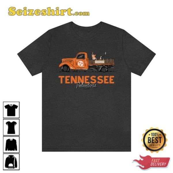 Tennessee Volunteers Football Smokey Dog Knoxville Vols Nation Unisex Tee Shirt