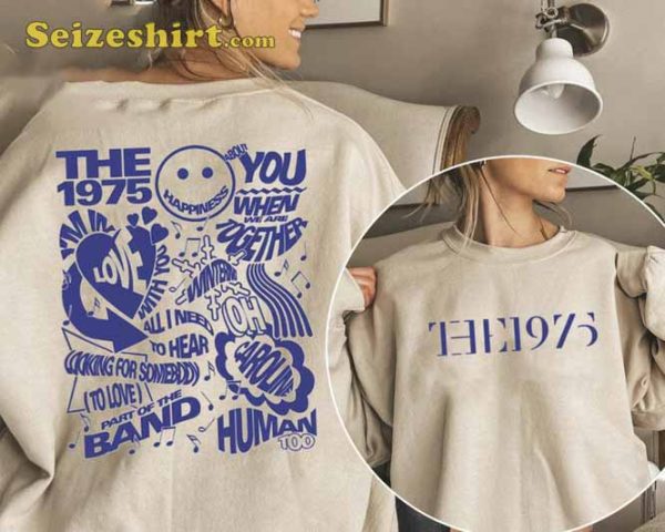 The 1975 Album Tracklist Unisex Sweatshirt