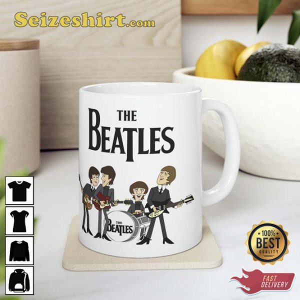 The Beatles Band Music Coffee Mug
