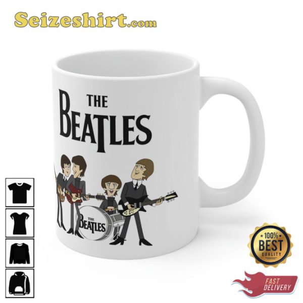 The Beatles Band Music Coffee Mug