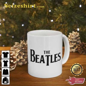 The Beatles Silhouette Ceramic Coffee Tea Mug
