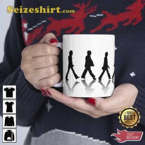 The Beatles Silhouette Ceramic Coffee Tea Mug