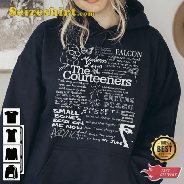 The Courteeners Lyric Album Song Music T-Shirt