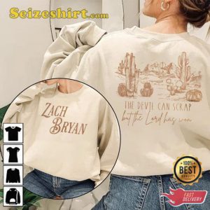 The Devil Can Scrap But The Lord Has Won Zach Bryan Shirt
