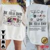 The Eras Tour Date 2 Sided Print Shirt