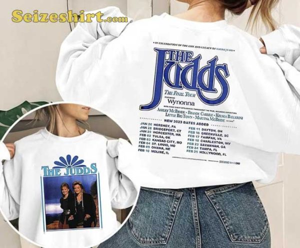 The Judds Country Music 2023 Tour T-Shirt