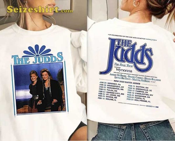 The Judds Country Music 2023 Tour T-Shirt