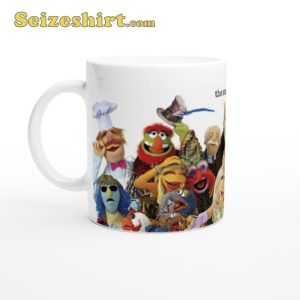 The Muppets Full Characters Vintage Retro 70's TV Show Ceramic Mug