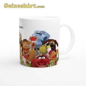 The Muppets Full Characters Vintage Retro 70’s TV Show Ceramic Mug