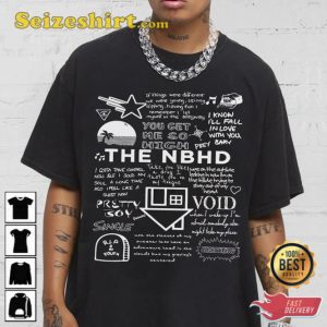 The NBHD Lyric Album Song Shirt