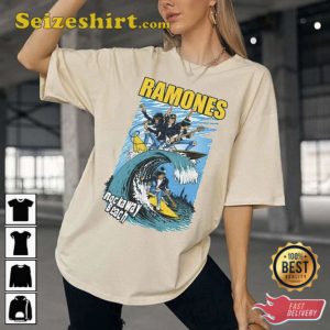 The Ramones Rockaway Beach Unisex T-Shirt Gift For Fan