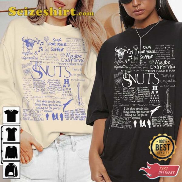 The Snuts Doodle Art Lyric Album Song Music T-Shirt