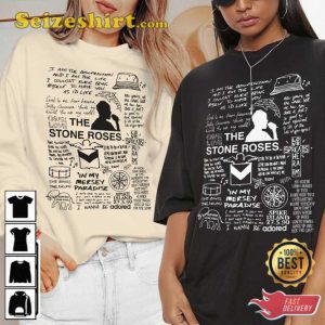 The Stone Roses Lyric Album Song Music Band T-Shirt