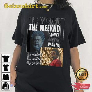 The Weeknd Dawn Fm Tour 2023 Shirt Gift for Fan