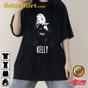 The White Stencil Kelly Clarkson Art The Voice Unisex T-Shirt