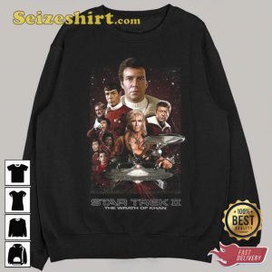 The Wrath Of Khan Star Trek Red Design Christmas Unisex Sweatshirt