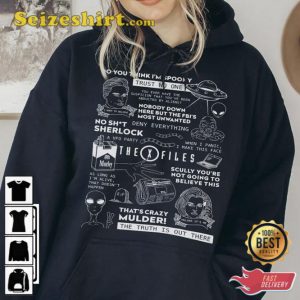 The X Files Lyric Album Song Music T-Shirt